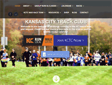 Tablet Screenshot of kctrack.org